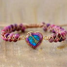 FuAttract Love & Balance Emperor Stone Wishful Heart Bracelet - Imperial Red Stone - image 22