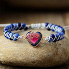FuAttract Love & Balance Emperor Stone Wishful Heart Bracelet - Blue - image 13