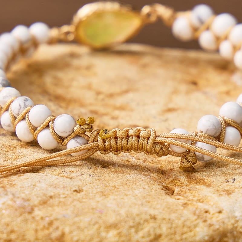FuAttract Calm Communication & Emotional Balance White Turquoise Waterdrop Bracelet - image 4
