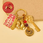FuAttract Luck Protection & Prosperity Alloy Chinese Zodiac Keychain  - Horse - image 6