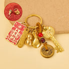 FuAttract Luck Protection & Prosperity Alloy Chinese Zodiac Keychain  - Rooster - image 9