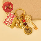 FuAttract Luck Protection & Prosperity Alloy Chinese Zodiac Keychain  - Pig - image 11