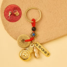 FuAttract Luck Wealth & Protection Chinese Zodiac Fortune Money Bag Car Keychain - Rabbit - image 3