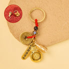 FuAttract Luck Wealth & Protection Chinese Zodiac Fortune Money Bag Car Keychain - Dragon - image 7