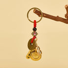 FuAttract Luck Wealth & Protection Chinese Zodiac Fortune Money Bag Car Keychain - image 2