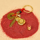 FuAttract Luck Wealth & Protection Chinese Zodiac Fortune Money Bag Car Keychain - image 3