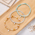 FuAttract Communication Clarity & Harmony Gemini Zodiac Three Layer Beaded Bracelet - image 2