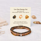 FuAttract Confidence Strength & Leadership Leo Zodiac Triple Layer Astrology Bracelet - image 1