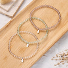 FuAttract Balance Focus & Protection Virgo Zodiac Triple Wrap Beaded Bracelet - image 2