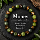 FuAttract Confidence Growth & Wealth Natural Tiger Eye Green Aventurine Bracelet - Tiger’s Eye - image 0