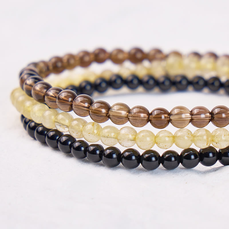 FuAttract Discipline Success & Stability Capricorn Zodiac Triple Layer Bracelet Astrology Jewelry Gift - image 3