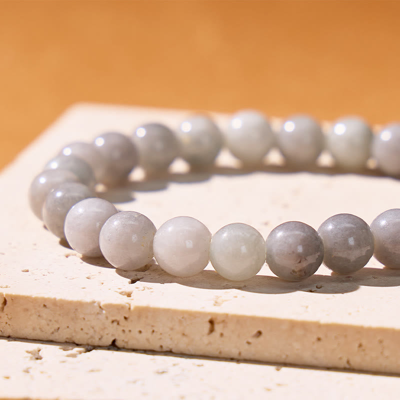 FuAttract Good Fortune & Wealth Natural Jade Fu Character Pendant Bracelet - image 6