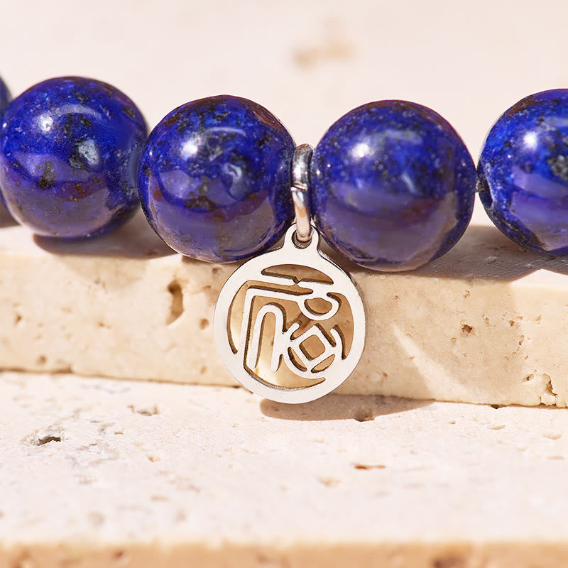 FuAttract Wisdom & Protection Natural Lapis Lazuli Fu Lucky Bracelet - image 5