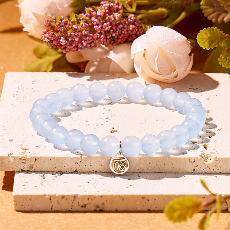 FuAttract Protection & Harmony Aquamarine Bracelet Fu Charm for Everyday Wear - image 1
