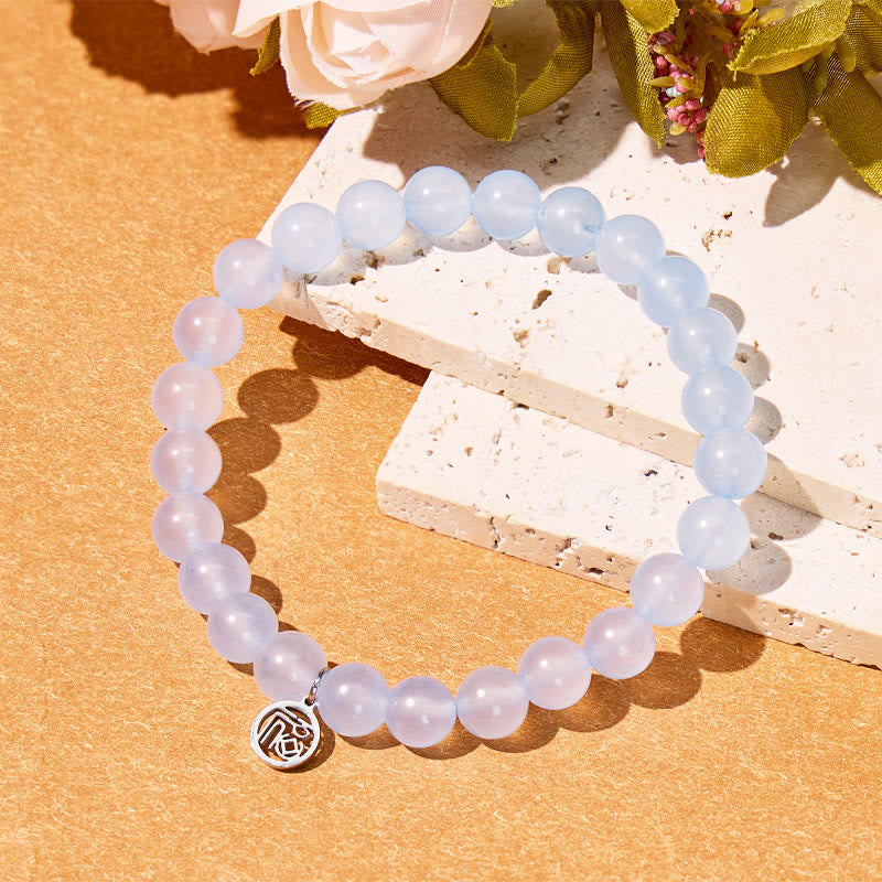 FuAttract Protection & Harmony Aquamarine Bracelet Fu Charm for Everyday Wear - image 3