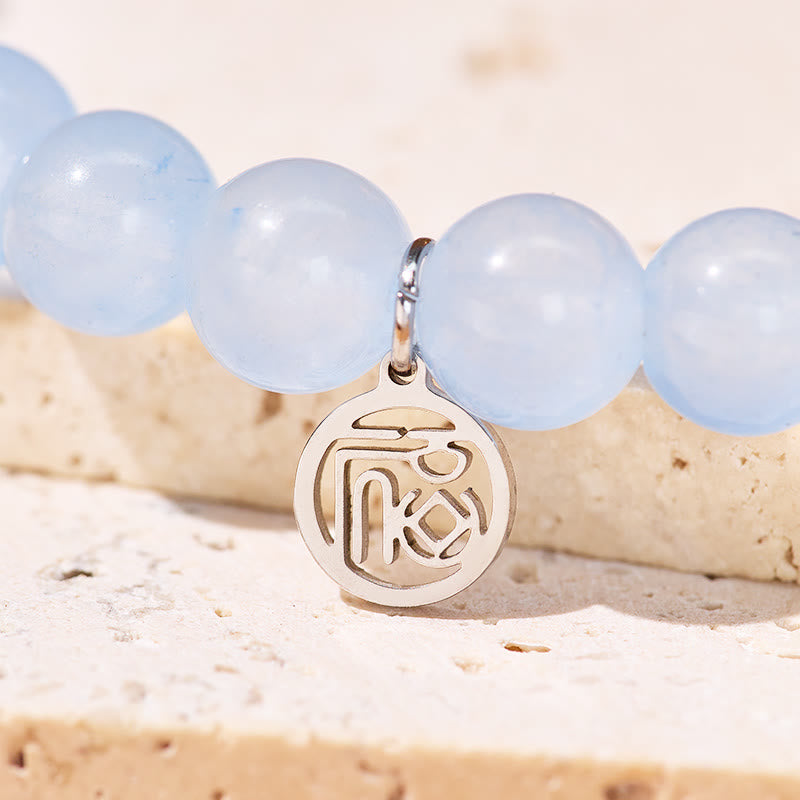 FuAttract Protection & Harmony Aquamarine Bracelet Fu Charm for Everyday Wear - image 5