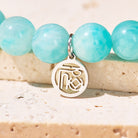 FuAttract Calm Balance & Prosperity Amazonite Fu Symbol Charm Crystal Bracelet - image 5