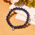 FuAttract Confidence Protection & Prosperity Blue Sandstone Fu Pendant Bracelet - image 2