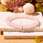 FuAttract Love Harmony & Emotional Healing Rose Quartz Fu Charm Bracelet - image 1
