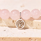FuAttract Love Harmony & Emotional Healing Rose Quartz Fu Charm Bracelet - image 5