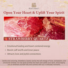 FuAttract Love Romance & Emotional Healing Strawberry Quartz Fu Pendant  Bracelet - image 8