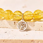 FuAttract Wealth Luck & Prosperity Citrine Fu Pendant Crystal Bracelet - image 5
