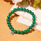 FuAttract Transformation Protection & Prosperity Malachite Fu Charm Bracelet - image 3