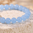 FuAttract Calm Energy Protection & Prosperity Light Sea Blue Agate Pixiu Fortune Crystal Bracelet - image 4