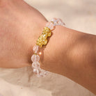 FuAttract Clarity Protection & Prosperity Clear Quartz Pixiu Wealth Bracelet - image 3