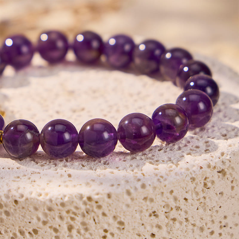 FuAttract Intuition Balance & Prosperity Amethyst Wealth Guardian Bracelet With Pixiu - image 4