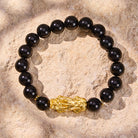FuAttract Protection Wealth & Luck Natural Black Obsidian Pixiu Feng Shui Prosperity Bracelet  - image 1