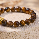 FuAttract Wealth Confidence & Protection Natural Yellow Tiger Eye Bracelet With Pixiu - image 4