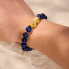 FuAttract Wisdom Protection & Wealth Natural Blue Tiger Eye Pixiu Prosperity Bracelet Gift - image 3