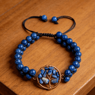 FuAttract Growth Balance & Connection Rainbow Crystal Bead Tree of Life Bracelet - Lapis Lazuli - image 18