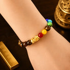 FuAttract Wealth Protection & Abundance Tiger Eye Pixiu Six Crystal Bead Bracelet - image 3