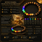 FuAttract Wealth Protection & Abundance Tiger Eye Pixiu Six Crystal Bead Bracelet - image 8