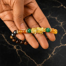 FuAttract Fortune Prosperity & Positive Energy Pixiu Tiger Eye Hematite Bracelet - image 4