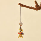 FuAttract Wealth Luck & Prosperity God of Wealth Taotie Beast Woven Rope Keychain - image 15