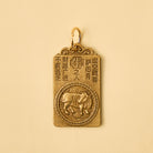 FuAttract Brass Chinese Zodiac Hundred Blessings Jar Guardian Buddha Five Emperor Coins Calabash Keychain - image 11