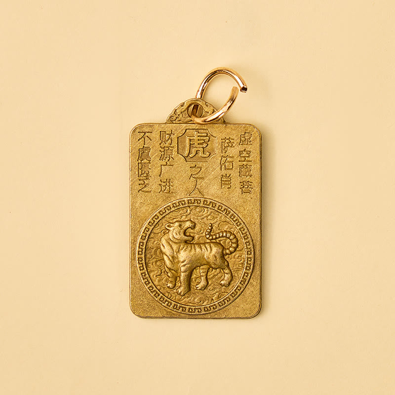 FuAttract Brass Chinese Zodiac Hundred Blessings Jar Guardian Buddha Five Emperor Coins Calabash Keychain - image 13