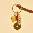 FuAttract Wealth Prosperity & Good Fortune Chinese Zodiac Treasure Bowl Keychain - image 2
