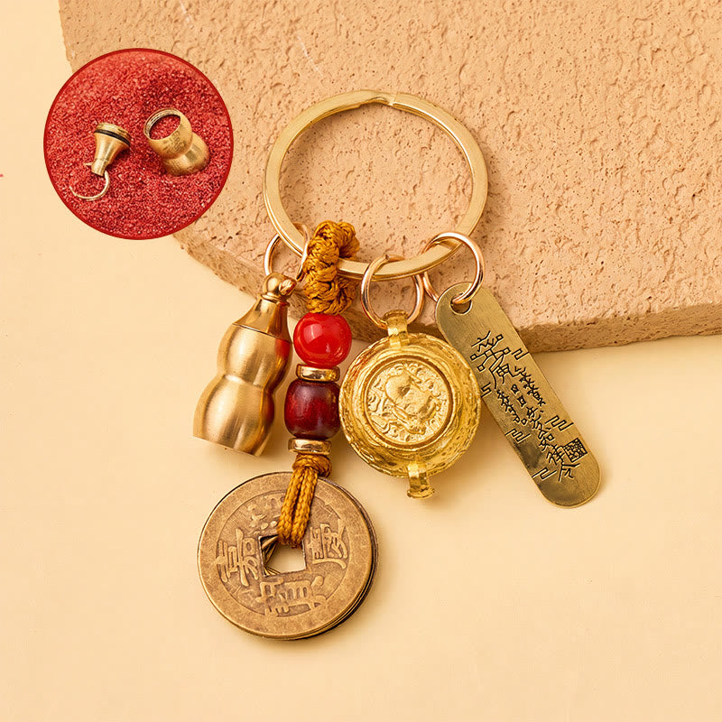 FuAttract Wealth Prosperity & Good Fortune Chinese Zodiac Treasure Bowl Keychain - Rabbit - image 15