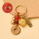 FuAttract Wealth Prosperity & Good Fortune Chinese Zodiac Treasure Bowl Keychain - Horse - image 21