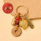 FuAttract Wealth Prosperity & Good Fortune Chinese Zodiac Treasure Bowl Keychain - Rooster - image 27