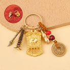 FuAttract Wealth Success & Achievement Brass Chinese Zodiac Abacus Lucky Keychain - Rat - image 8
