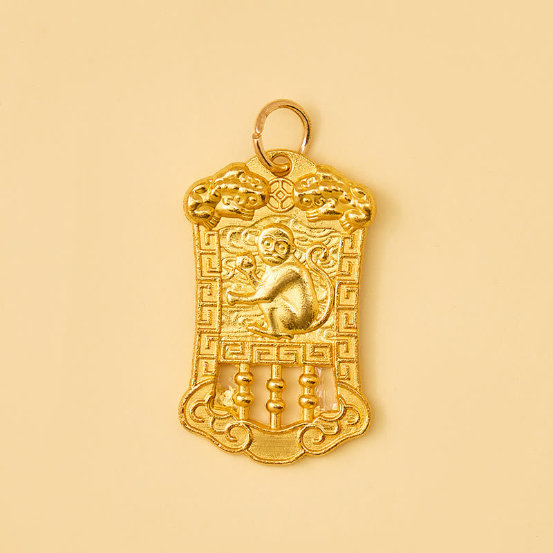FuAttract Wealth Success & Achievement Brass Chinese Zodiac Abacus Lucky Keychain - image 23
