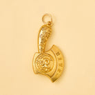 FuAttract Prosperity Luck & Fortune Brass Chinese Zodiac Blessing Axe Keychain With Pixiu - image 2