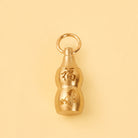 FuAttract Wealth & Good Fortune Brass Chinese Zodiac Calabash Keychain With Seven Grains  - image 2