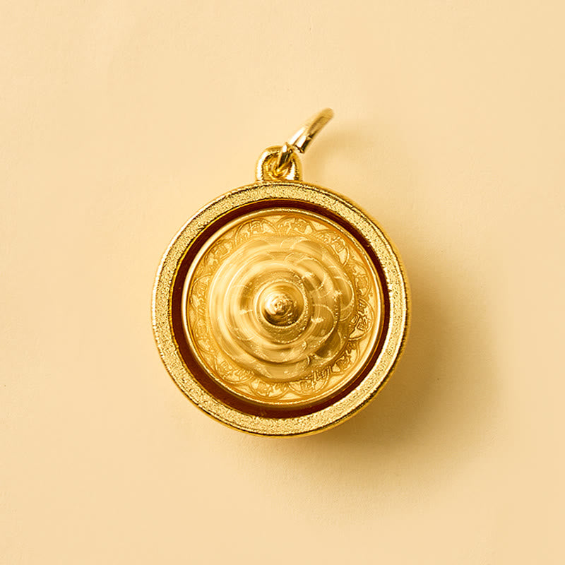FuAttract Abundance Protection & Lucky Brass Chinese Zodiac Rotating Wealth Bowl Keychain - image 3