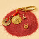 FuAttract Abundance Protection & Lucky Brass Chinese Zodiac Rotating Wealth Bowl Keychain - image 4